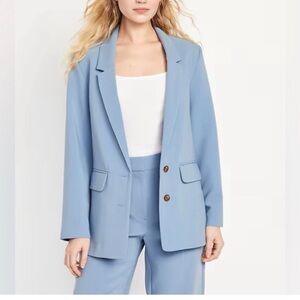 Old Navy Light Blue Women's Suit Blazer